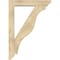 Ekena Millwork Funston Slat Rough Sawn Bracket w/ Offset Brace, Douglas Fir, 6"W x 30"D x 42"H BKT0604X30X42FST06RDF - alternate 3